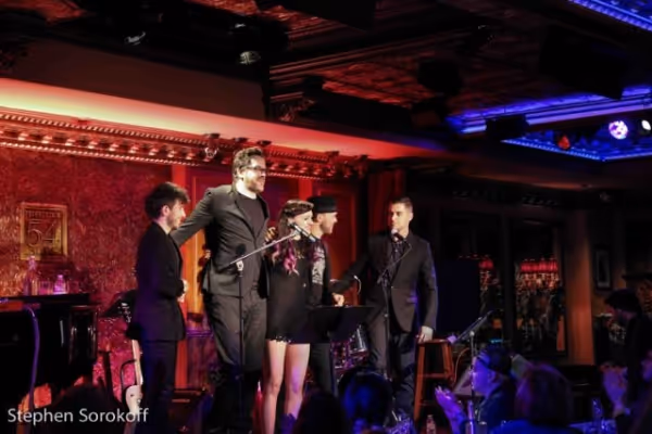 Chris LoPresto, Lee Nadel, Lena Hall, Watt White, Brian Fishler Photo