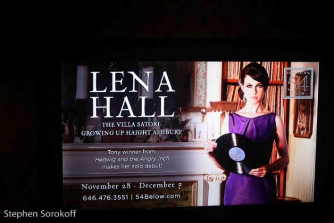 Photo Coverage: Tony Winner Lena Hall Makes Solo Debut at Feinstein's/54 Below!  Image