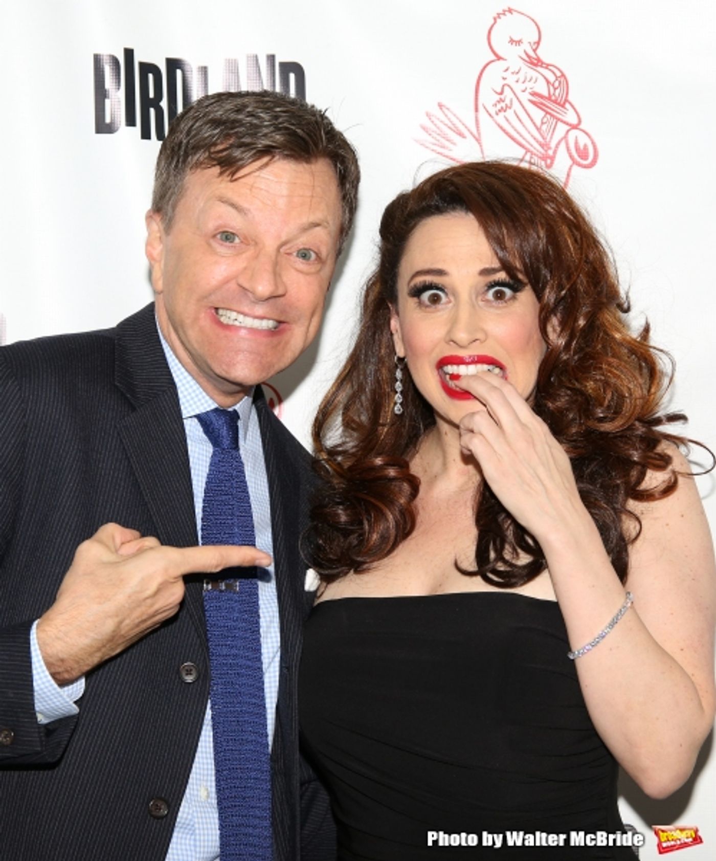Exclusive Photo Coverage: Backstage with Lesli Margherita for Her Birdland Show- BROAD!  Image
