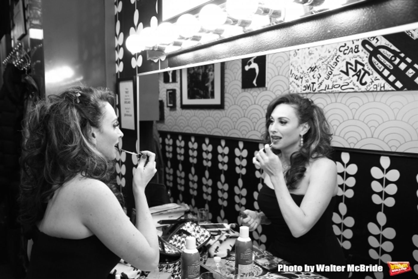 Exclusive Photo Coverage: Backstage with Lesli Margherita for Her Birdland Show- BROAD!  Image