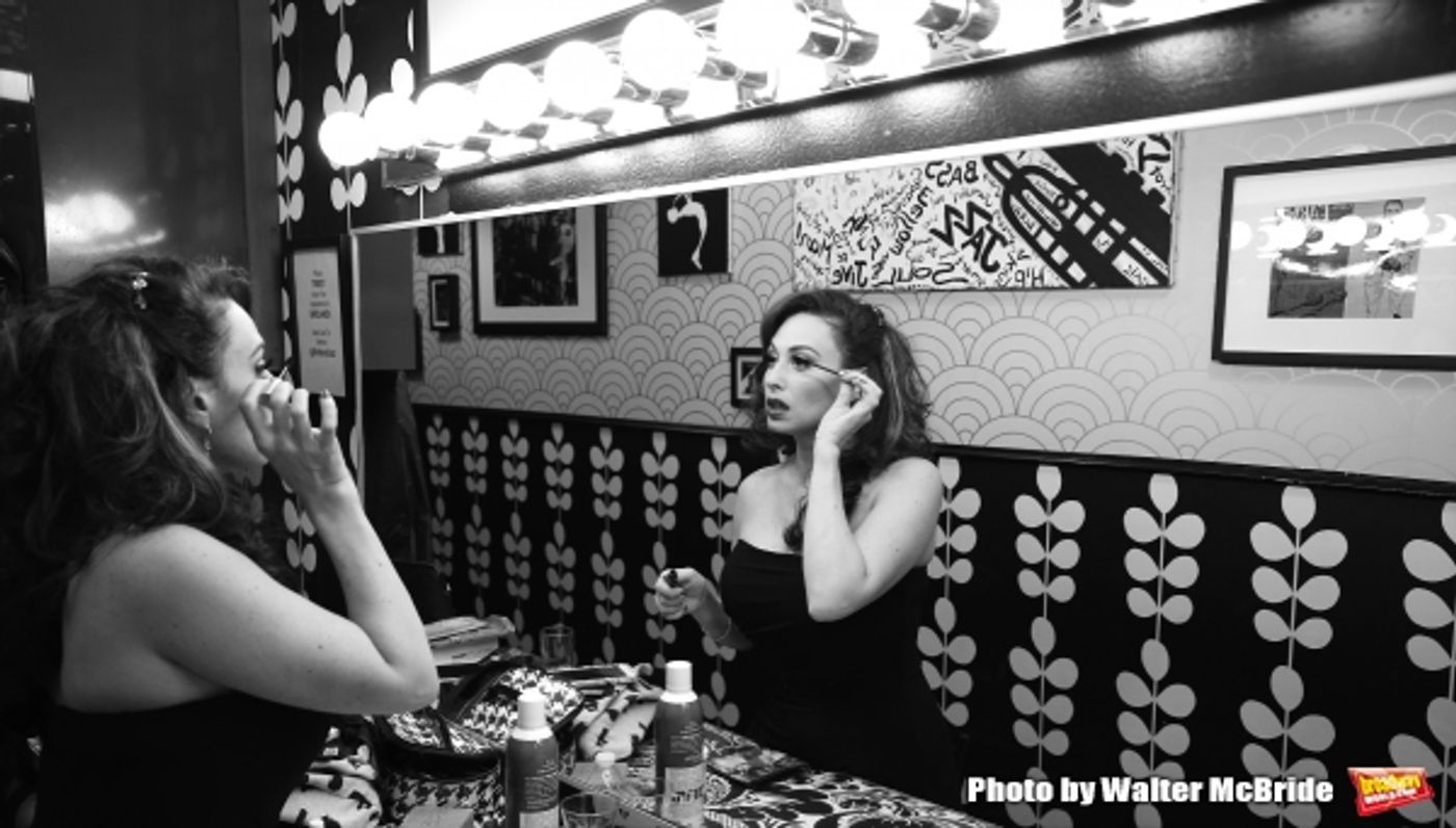 Exclusive Photo Coverage: Backstage with Lesli Margherita for Her Birdland Show- BROAD!  Image