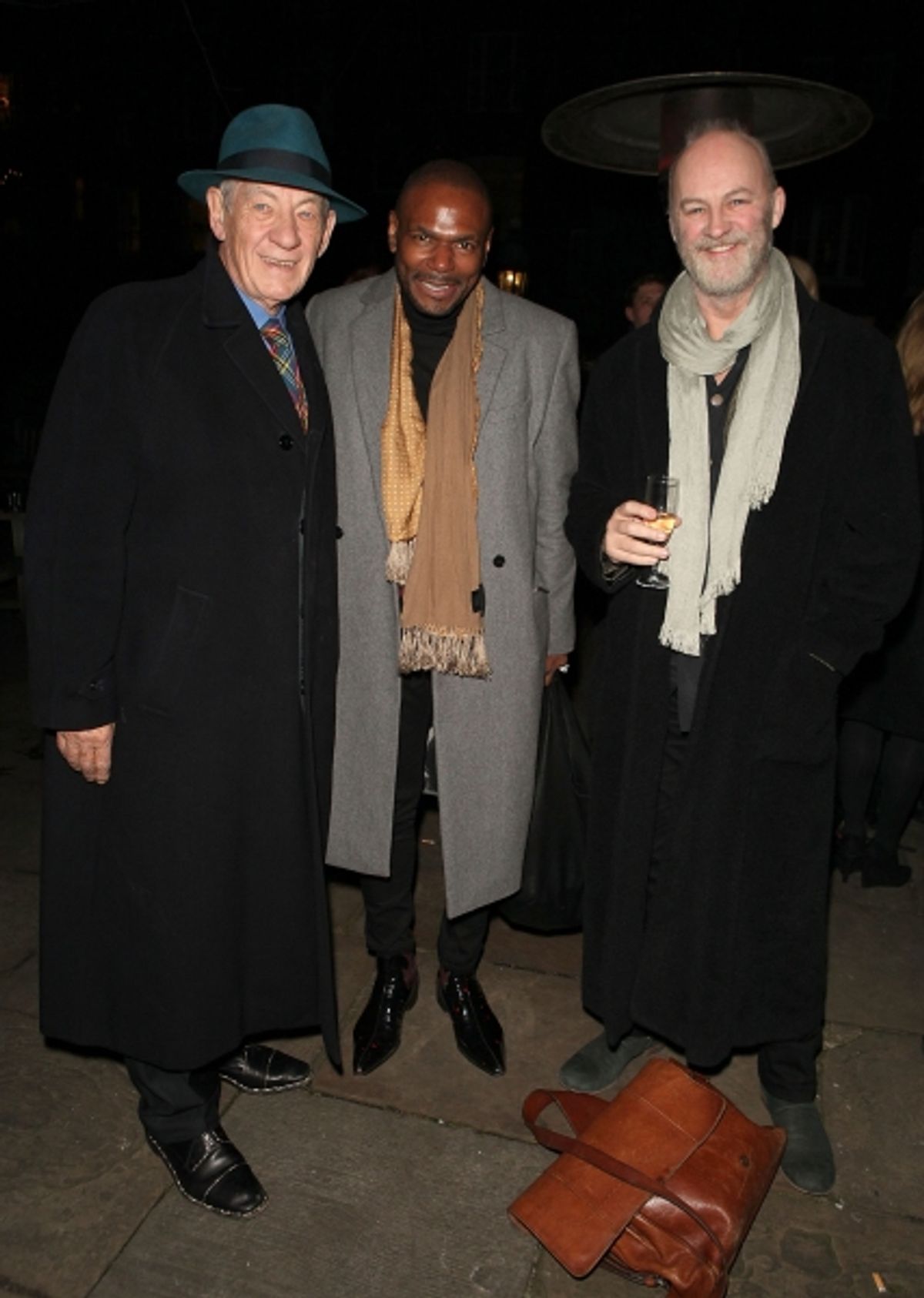 LONDON, ENGLAND - NOVEMBER 25: (L-R) Ian McKellen, Anton Stepmans and Tim McInnerny attend ''A Source of Life: 25 Years of the Ian Charleson Day Centre'', a special presentation to commemorate the 25th anniversary of the Royal Free Hospital''s Ian Charles at 