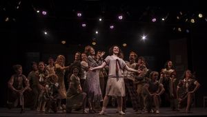 Ruby Rakos (center) and company Photo