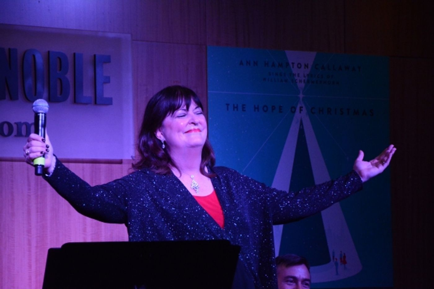 Photo Coverage: Ann Hampton Callaway Previews THE HOPE OF CHRISTMAS Album at Barnes and Noble  Image
