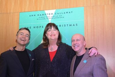 William Schermerhorn, Ann Hampton Callaway and Alex Rybeck Photo