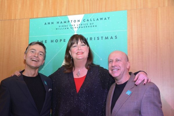 William Schermerhorn, Ann Hampton Callaway and Alex Rybeck Photo