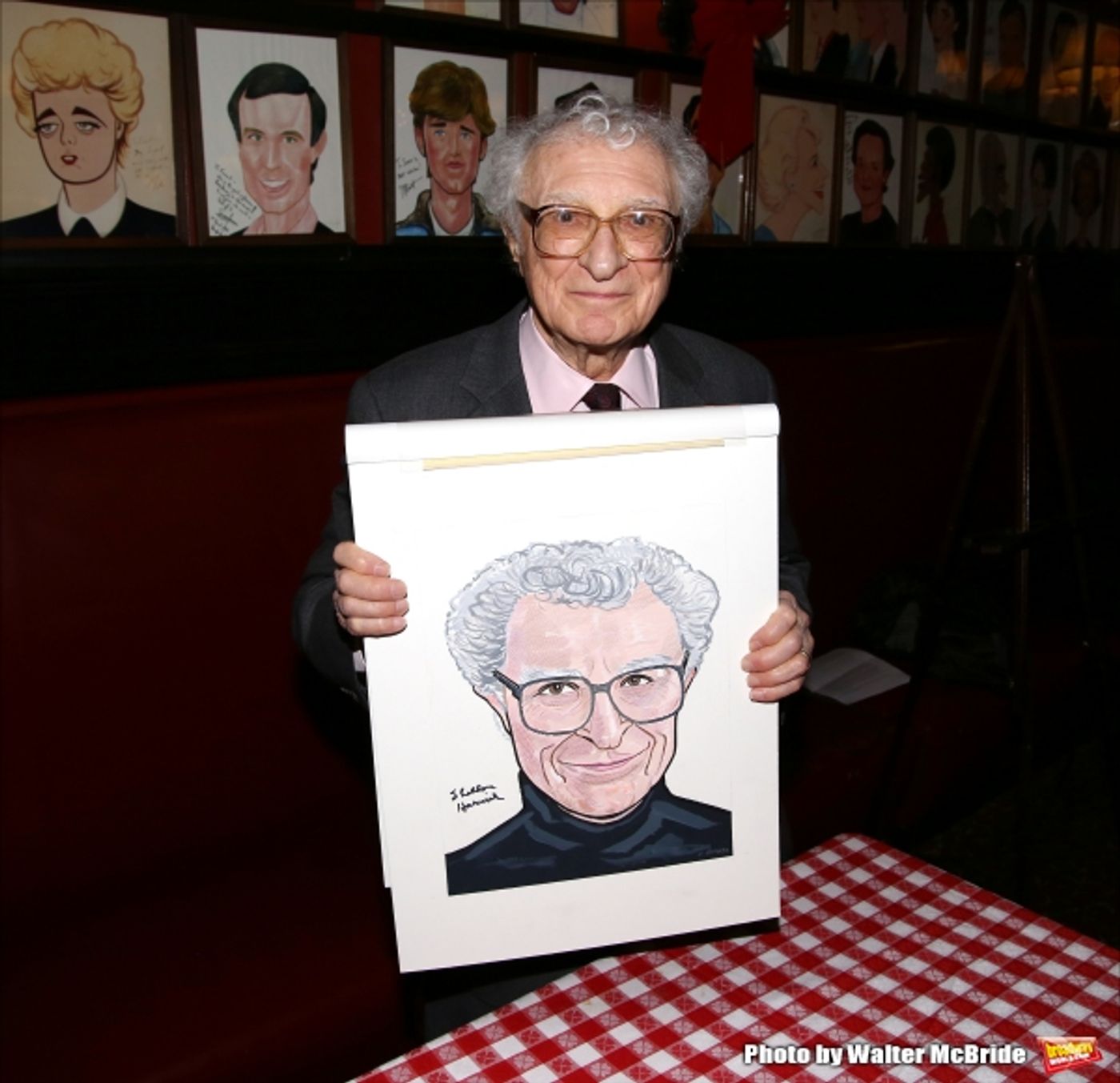 Photo Coverage: Living Legend Sheldon Harnick Finally Gets a Portrait at Sardi's!  Image