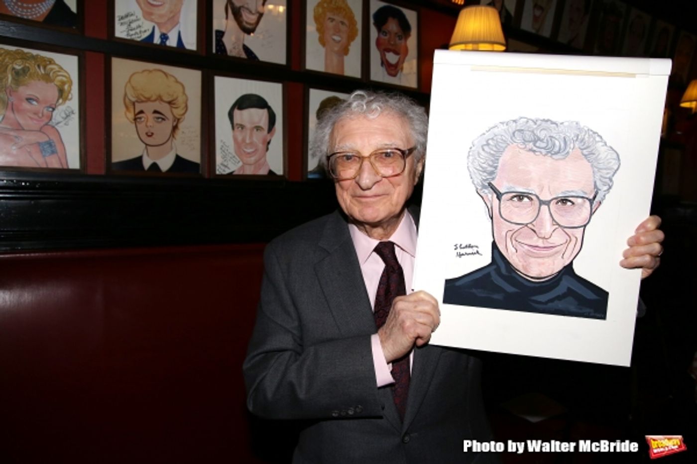 Photo Coverage: Living Legend Sheldon Harnick Finally Gets a Portrait at Sardi's!  Image