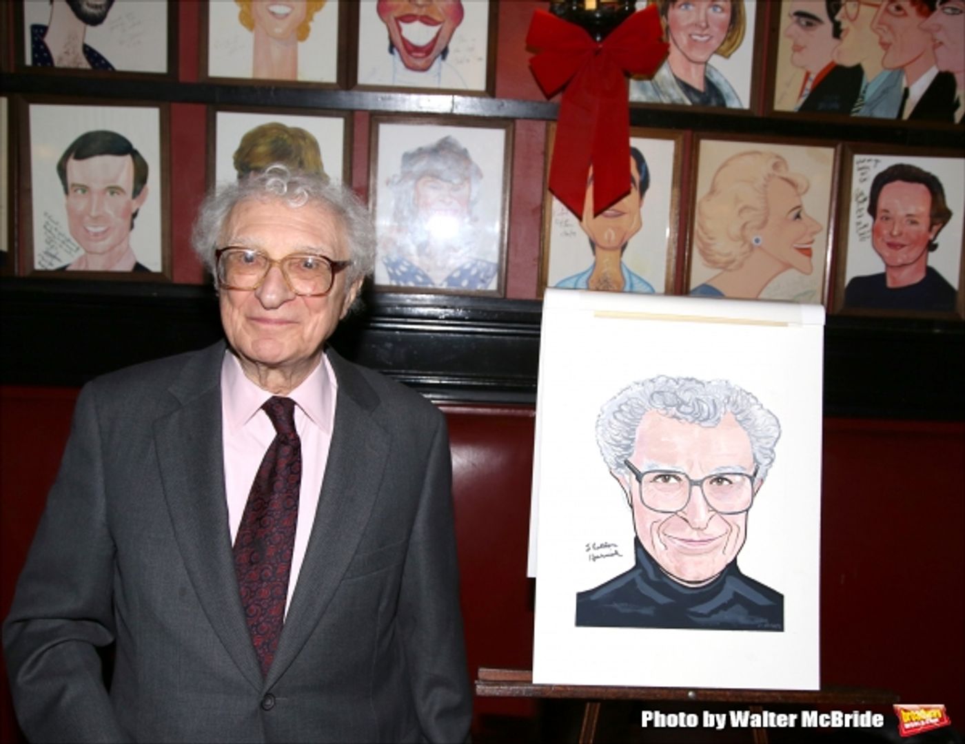Photo Coverage: Living Legend Sheldon Harnick Finally Gets a Portrait at Sardi's!  Image