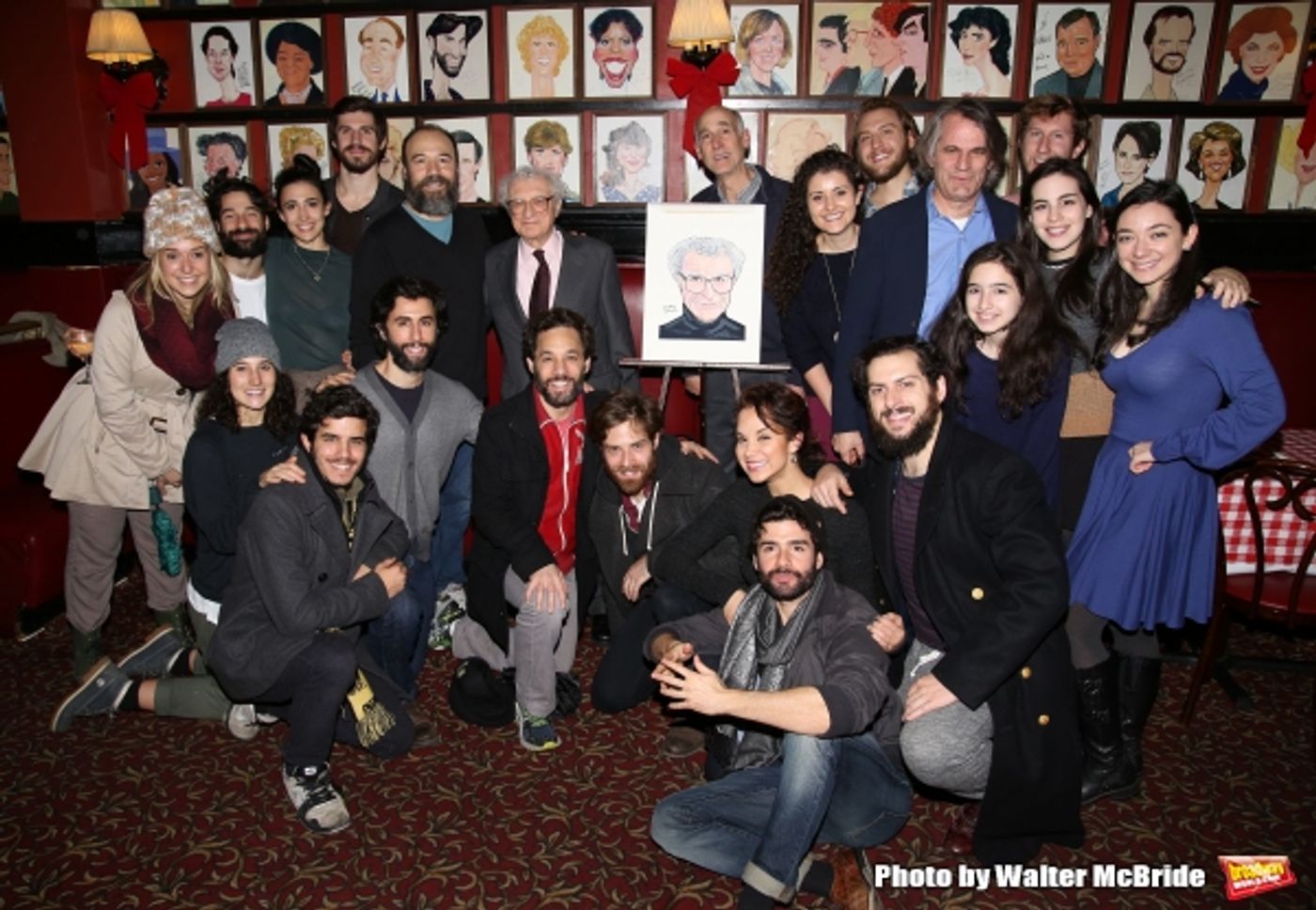 Photo Coverage: Living Legend Sheldon Harnick Finally Gets a Portrait at Sardi's! Photo Coverage: Living Legend Sheldon Harnick Finally Gets a Portrait at Sardi's! Image