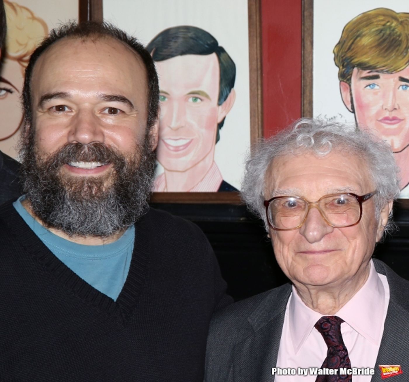 Photo Coverage: Living Legend Sheldon Harnick Finally Gets a Portrait at Sardi's! Photo Coverage: Living Legend Sheldon Harnick Finally Gets a Portrait at Sardi's! Image