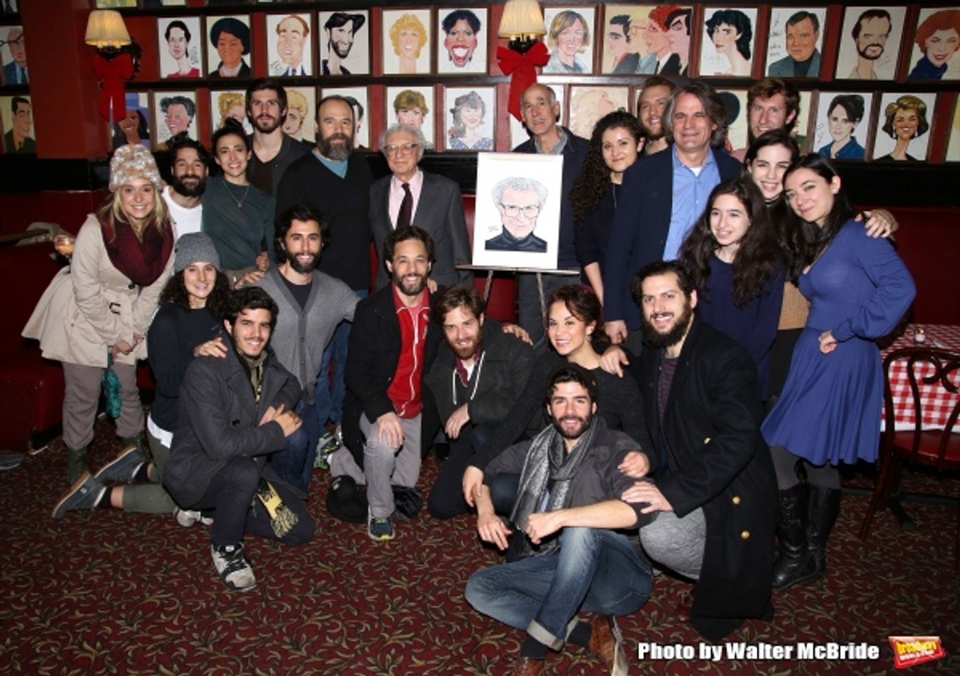 Photo Coverage: Living Legend Sheldon Harnick Finally Gets a Portrait at Sardi's! Photo Coverage: Living Legend Sheldon Harnick Finally Gets a Portrait at Sardi's! Image