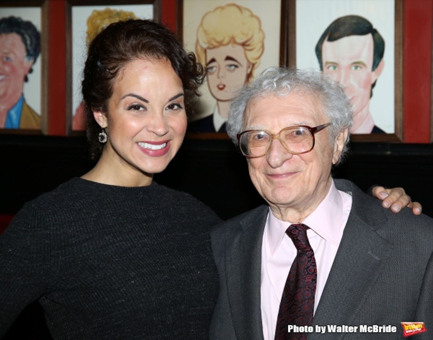 Photo Coverage: Living Legend Sheldon Harnick Finally Gets a Portrait at Sardi's! Photo Coverage: Living Legend Sheldon Harnick Finally Gets a Portrait at Sardi's! Image