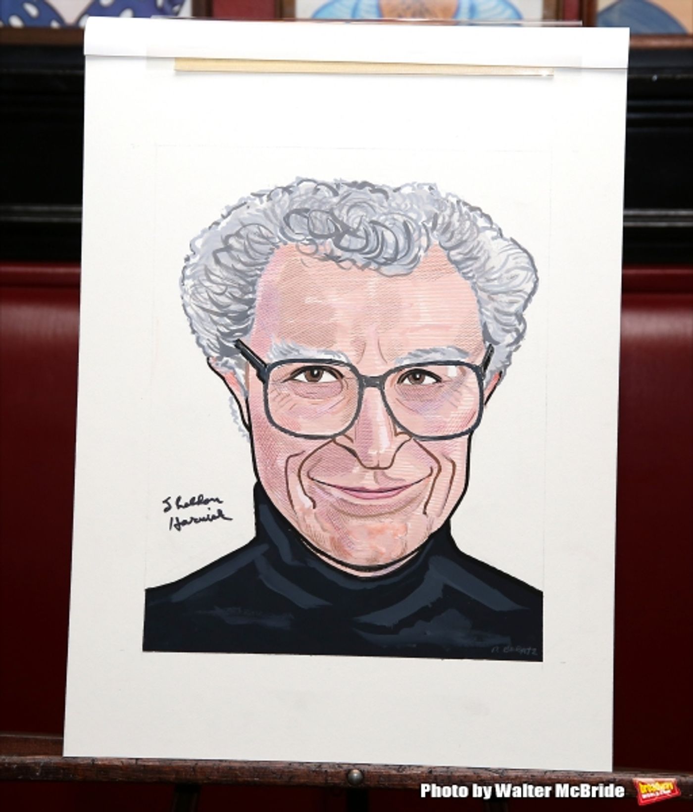 Photo Coverage: Living Legend Sheldon Harnick Finally Gets a Portrait at Sardi's!  Image