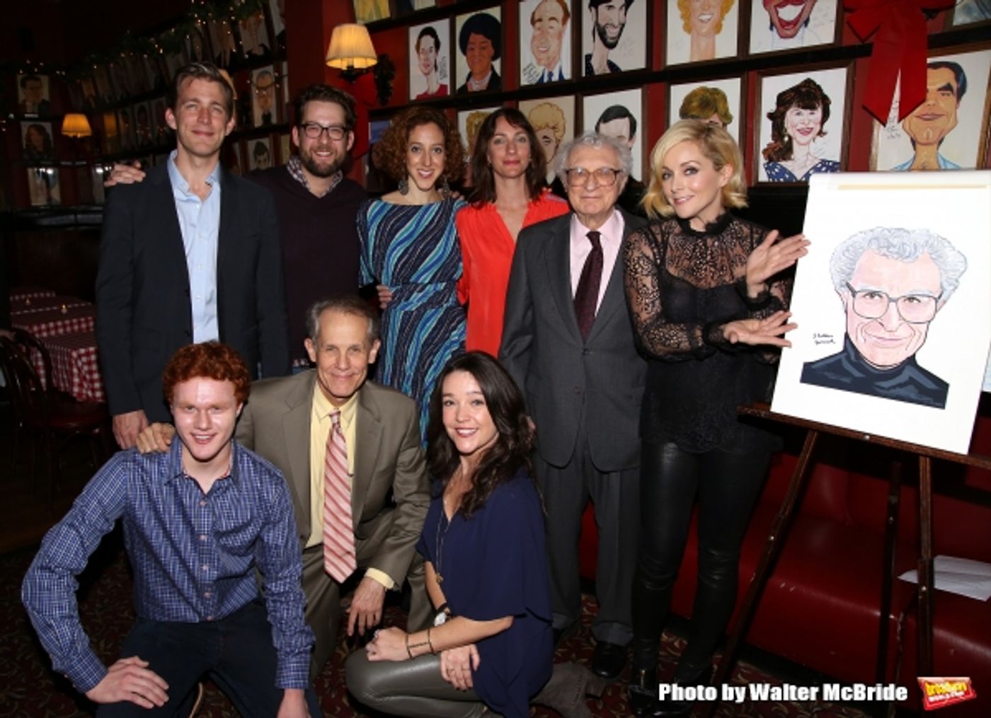 Photo Coverage: Living Legend Sheldon Harnick Finally Gets a Portrait at Sardi's! Photo Coverage: Living Legend Sheldon Harnick Finally Gets a Portrait at Sardi's! Image