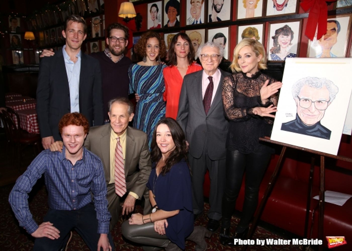 Photo Coverage: Living Legend Sheldon Harnick Finally Gets a Portrait at Sardi's! Photo Coverage: Living Legend Sheldon Harnick Finally Gets a Portrait at Sardi's! Image