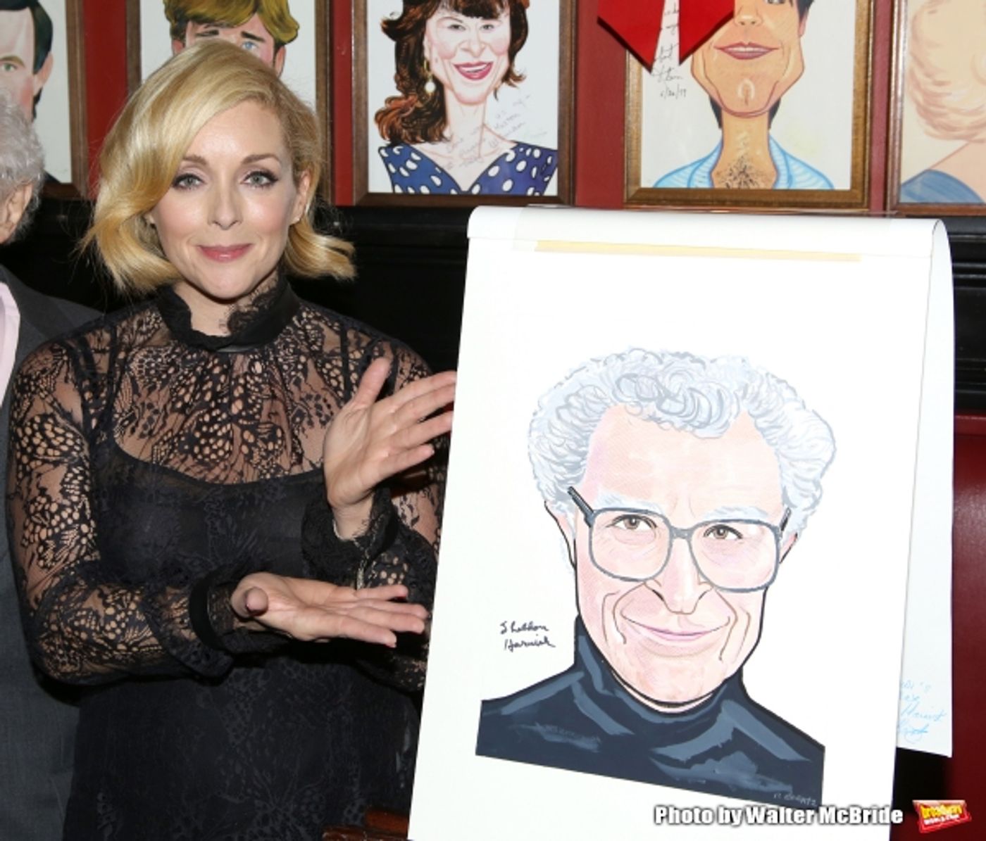 Photo Coverage: Living Legend Sheldon Harnick Finally Gets a Portrait at Sardi's!  Image