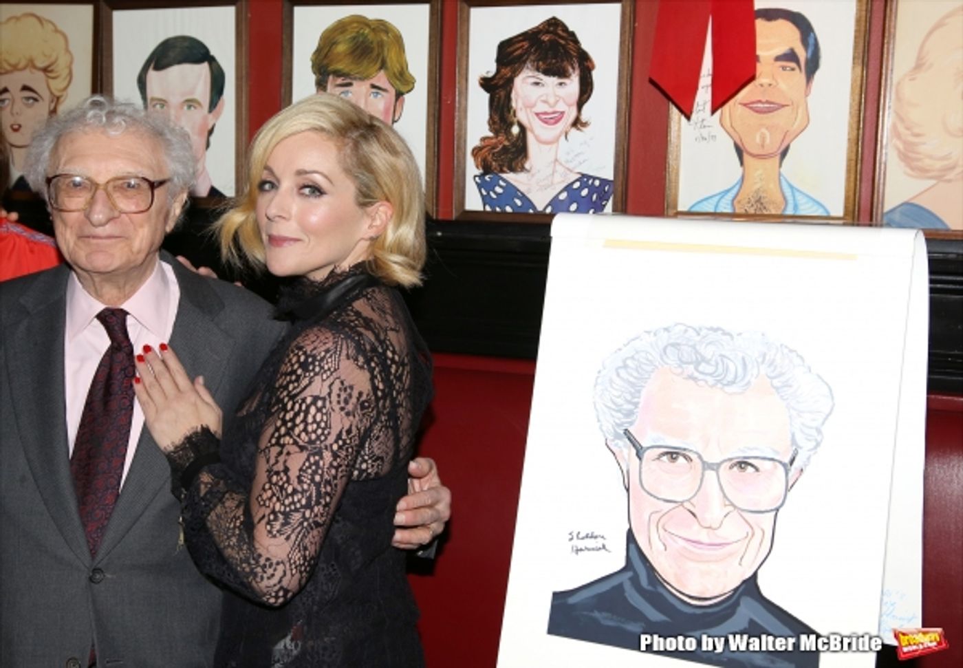 Photo Coverage: Living Legend Sheldon Harnick Finally Gets a Portrait at Sardi's! Photo Coverage: Living Legend Sheldon Harnick Finally Gets a Portrait at Sardi's! Image