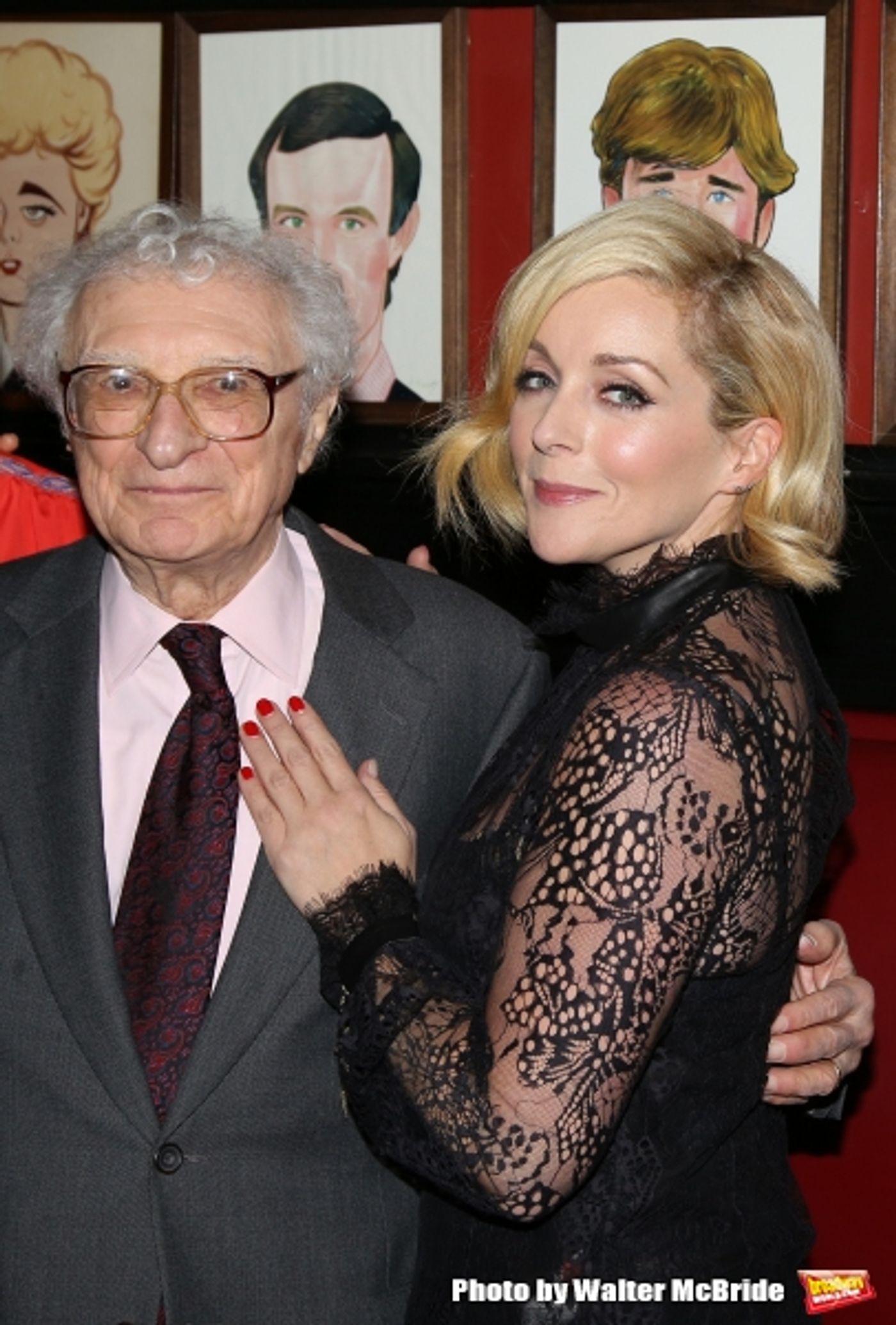 Photo Coverage: Living Legend Sheldon Harnick Finally Gets a Portrait at Sardi's! Photo Coverage: Living Legend Sheldon Harnick Finally Gets a Portrait at Sardi's! Image