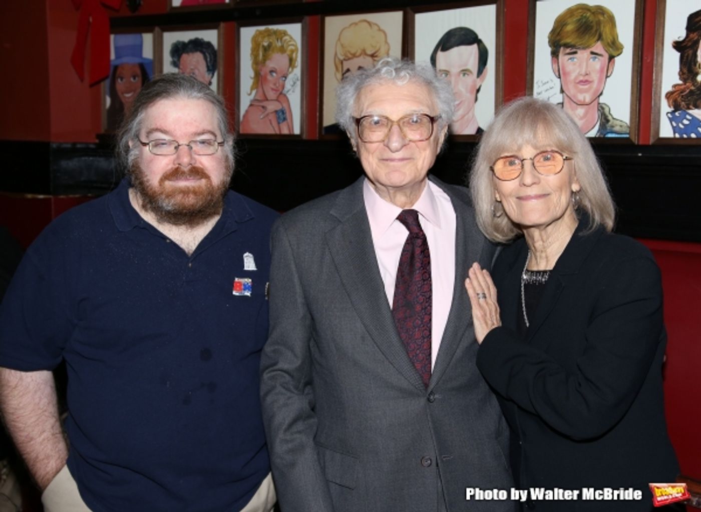 Photo Coverage: Living Legend Sheldon Harnick Finally Gets a Portrait at Sardi's! Photo Coverage: Living Legend Sheldon Harnick Finally Gets a Portrait at Sardi's! Image