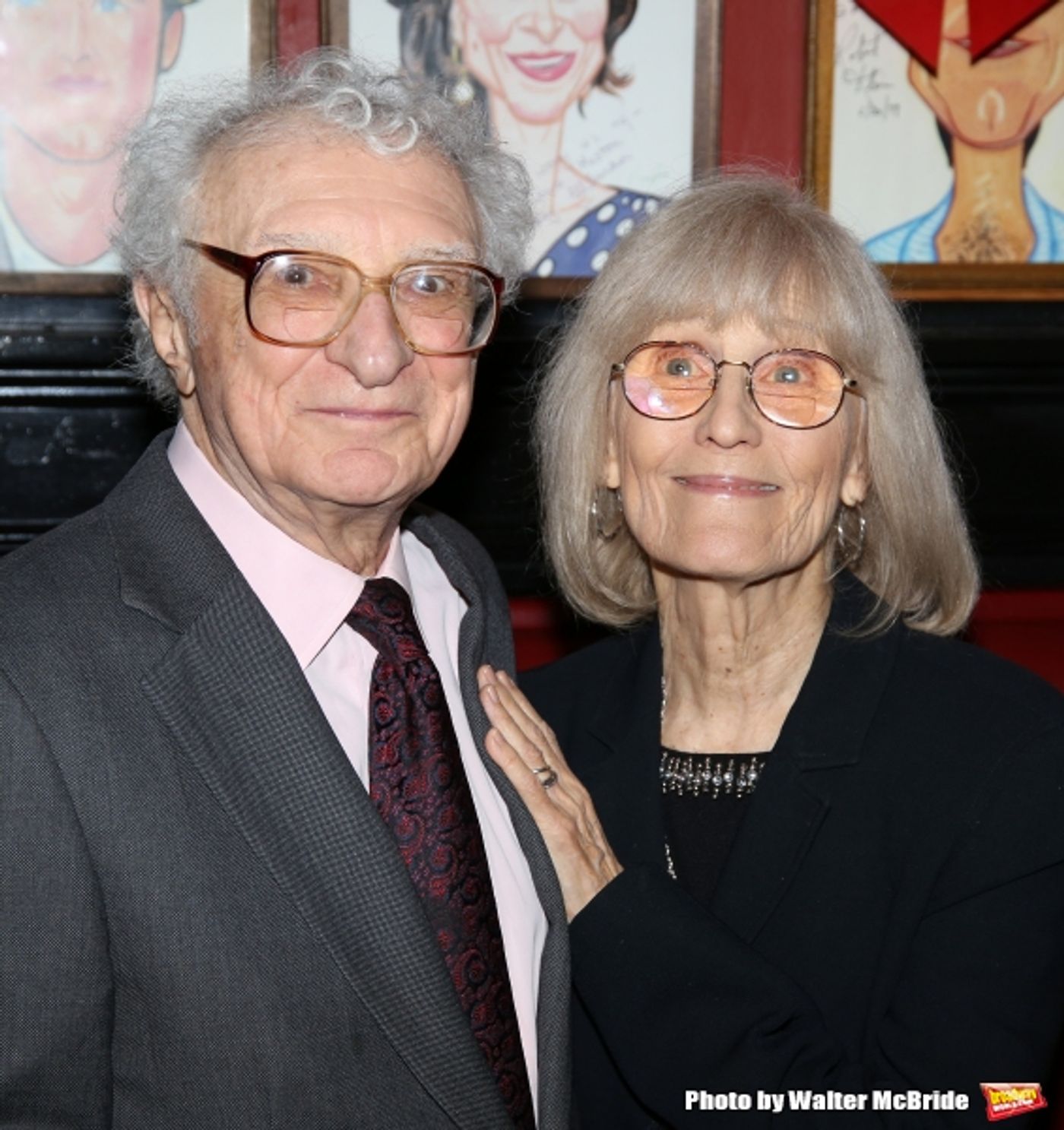 Photo Coverage: Living Legend Sheldon Harnick Finally Gets a Portrait at Sardi's! Photo Coverage: Living Legend Sheldon Harnick Finally Gets a Portrait at Sardi's! Image