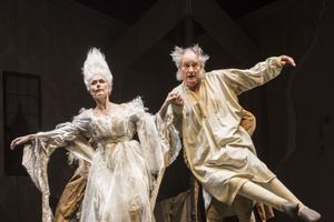 Jim Broadbent, Amelia Bullmore @ BroadwayWorld Jim Broadbent, Amelia Bullmore Photo