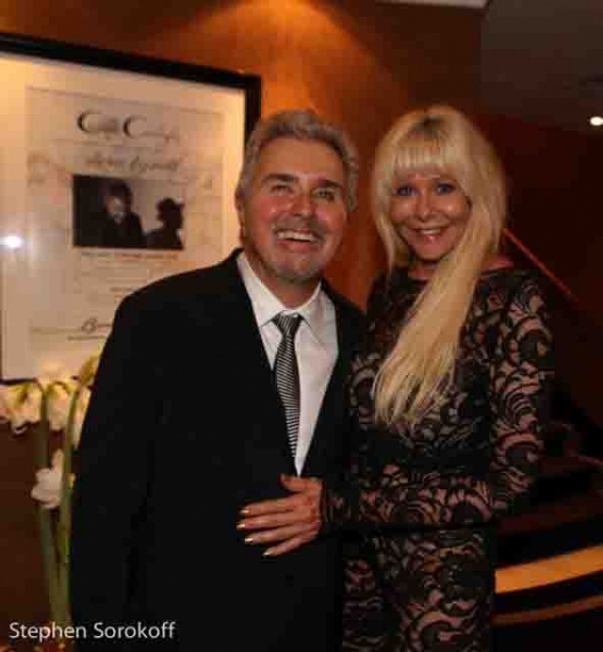 Steve Tyrell & Sunny Sessa at 