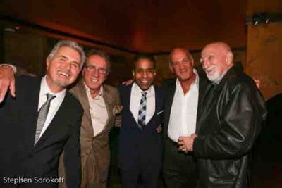 Steve Tyrell, Frankie Pellegrino, Loston Harris, Ronnie Copa, Dominick Chianese Photo