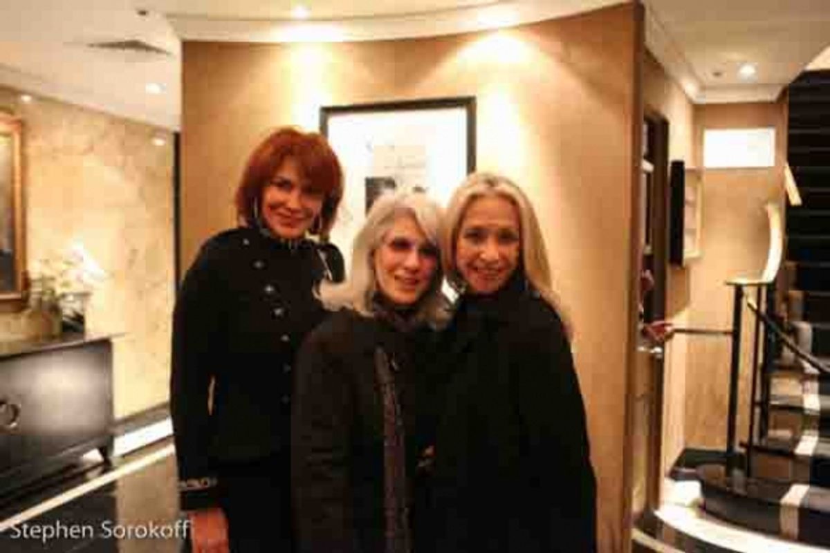 Kat Murphy, Jamie deRoy, Eda Sorokoff at 