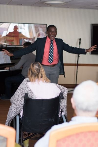 Photo Flash: BEAUTIFUL Cast Performs at The Actors Home with Sing For Your Seniors  Image