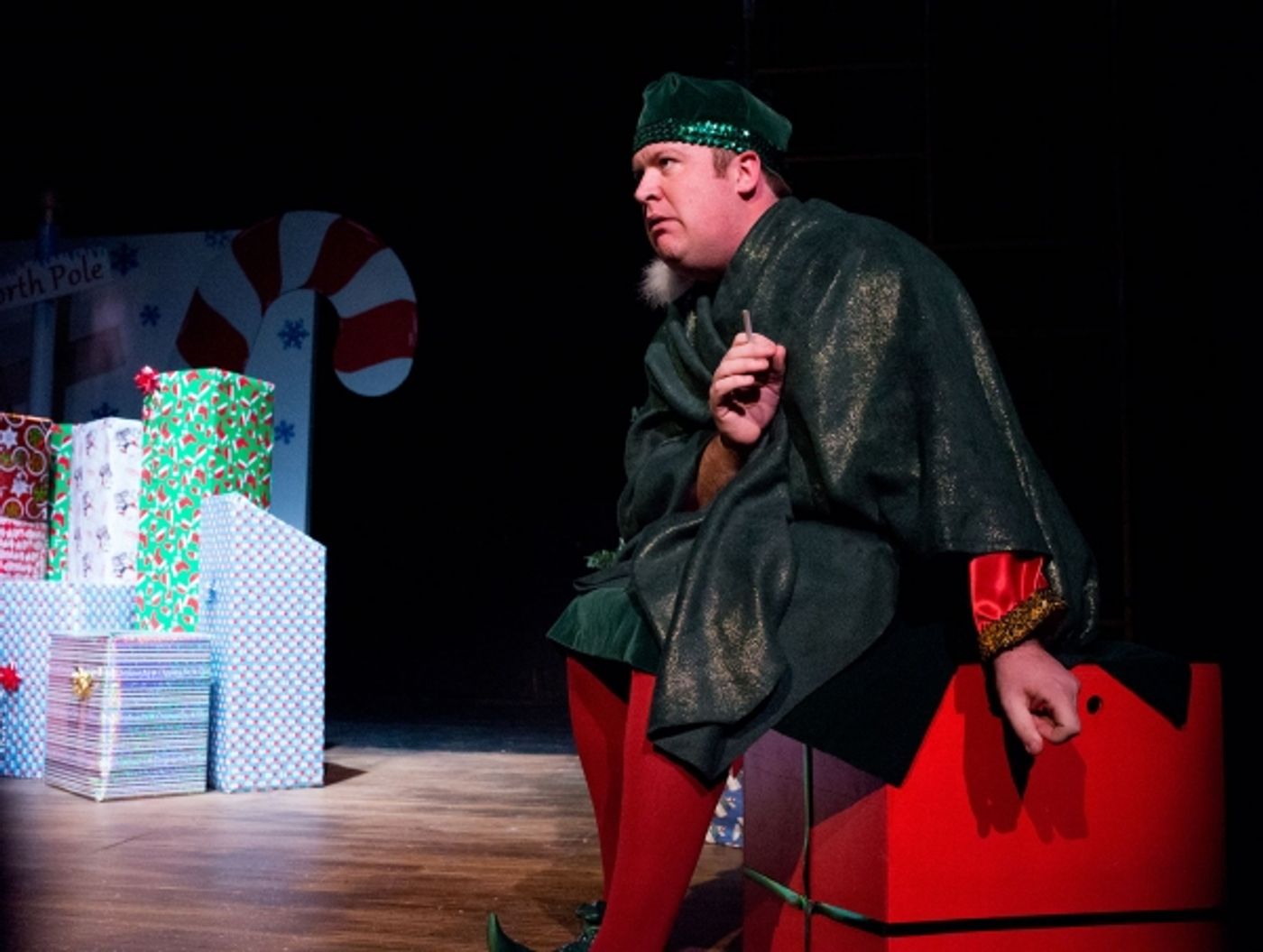 Photo Flash: Kevin Kennedy Stars in RLTP's THE SANTALAND DIARIES, Beginning Tonight  Image