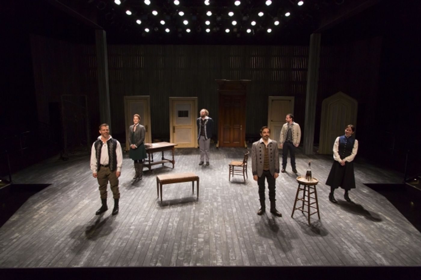 Photo Flash: First Look at Fiasco's MEASURE FOR MEASURE at Long Wharf Theatre Photo Flash: First Look at Fiasco's MEASURE FOR MEASURE at Long Wharf Theatre Image