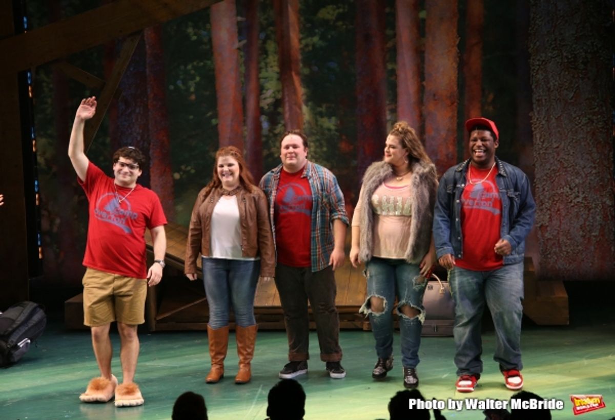 Jared Loftin, Ryann Redmond, Max Wilcox, Bonnie Milligan and Larry Owens  at 