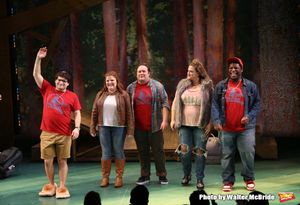 Jared Loftin, Ryann Redmond, Max Wilcox, Bonnie Milligan and Larry Owens @ BroadwayWorld Jared Loftin, Ryann Redmond, Max Wilcox, Bonnie Milligan and Larry Owens Photo