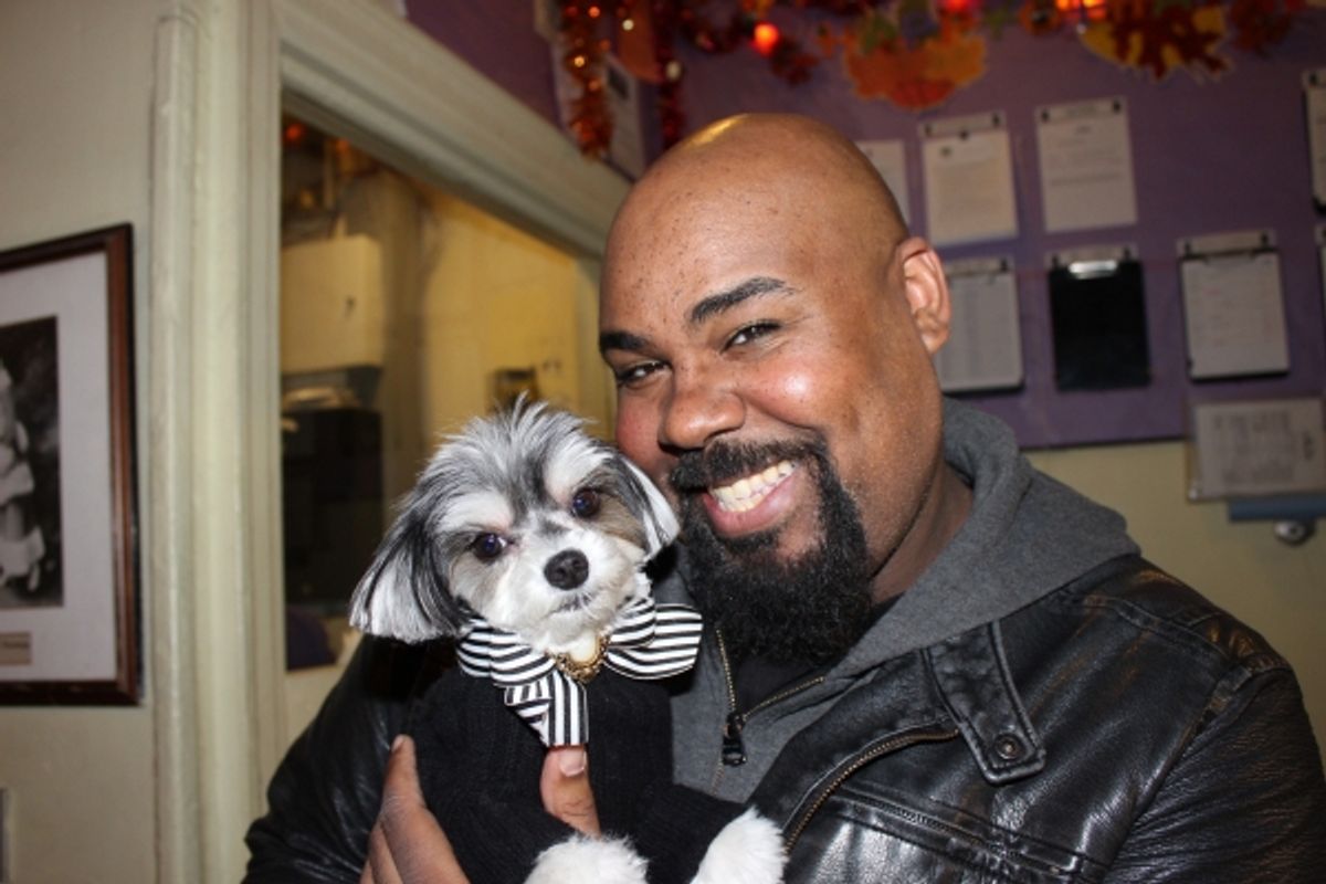 Tinkerbelle & James Monroe Iglehart have a special connection at 