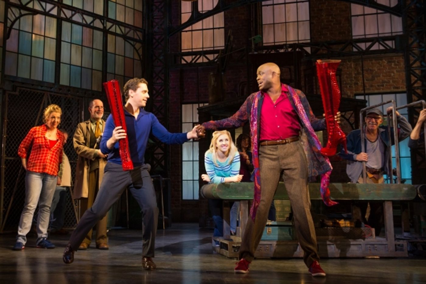Photo Flash: First Look - Wayne Brady Kicks It Up in Broadway's KINKY BOOTS!  Image