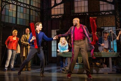 Andy Kelso, Wayne Brady Photo
