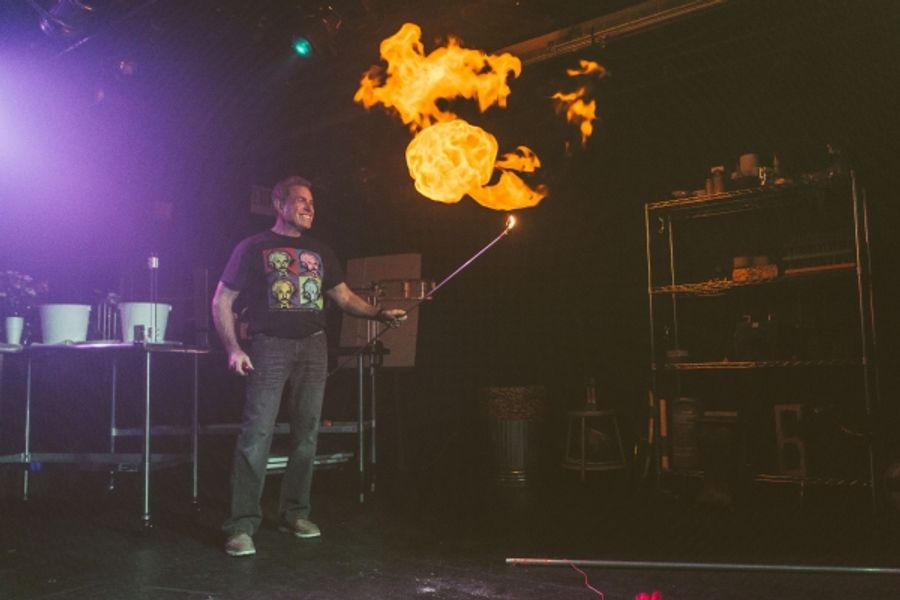 Photo Flash: First Look at David Maiullo in THAT PHYSICS SHOW Off-Broadway Image