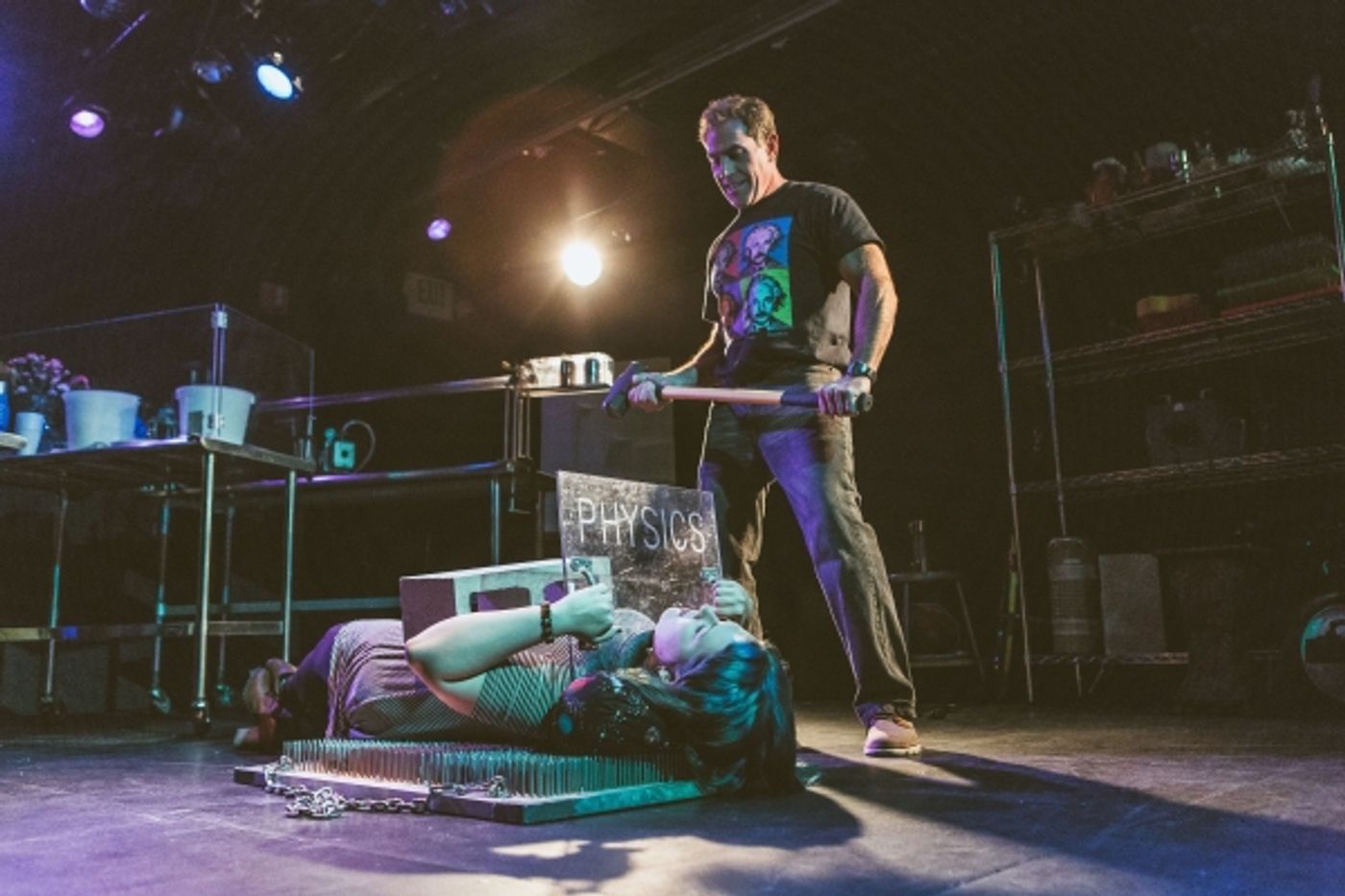 Photo Flash: First Look at David Maiullo in THAT PHYSICS SHOW Off-Broadway  Image