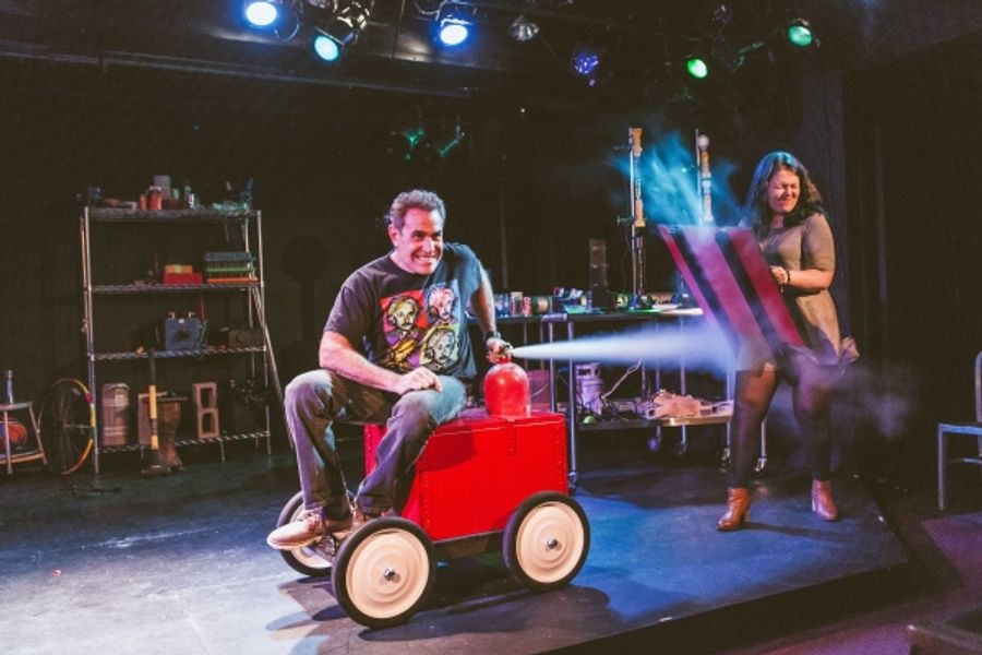 Photo Flash: First Look at David Maiullo in THAT PHYSICS SHOW Off-Broadway Image