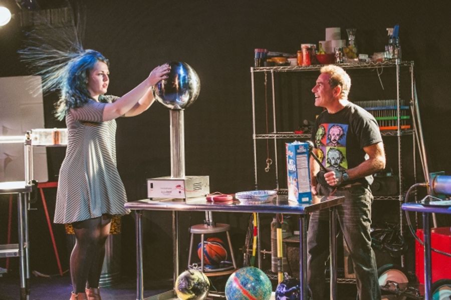 Photo Flash: First Look at David Maiullo in THAT PHYSICS SHOW Off-Broadway Image