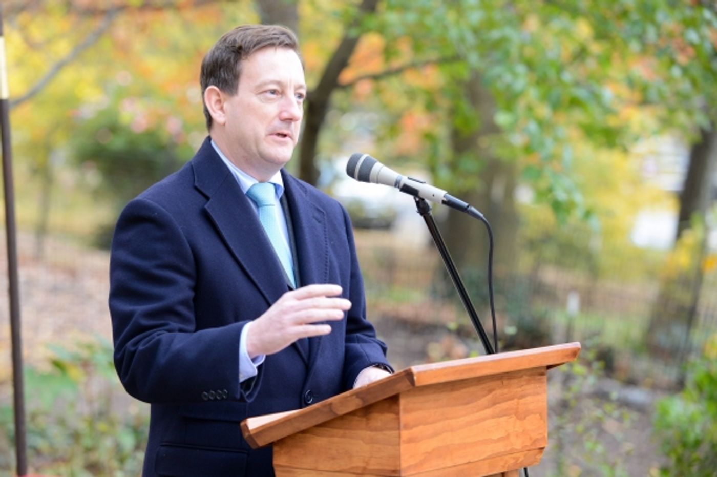 Photo Flash: NYC Parks Celebrates Joan of Arc Statue Centennial in Riverside Park Photo Flash: NYC Parks Celebrates Joan of Arc Statue Centennial in Riverside Park Image