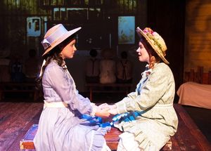 Nicole Schlitt and Angela Griswold as Diana and Anne @ BroadwayWorld Nicole Schlitt and Angela Griswold as Diana and Anne Photo