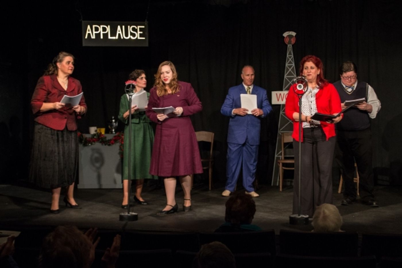 Photo Coverage: First look at Curtain Players' IT'S A WONDERFUL LIFE: A LIVE RADIO PLAY  Image