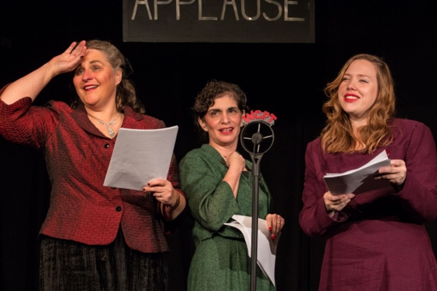 Photo Coverage: First look at Curtain Players' IT'S A WONDERFUL LIFE: A LIVE RADIO PLAY  Image