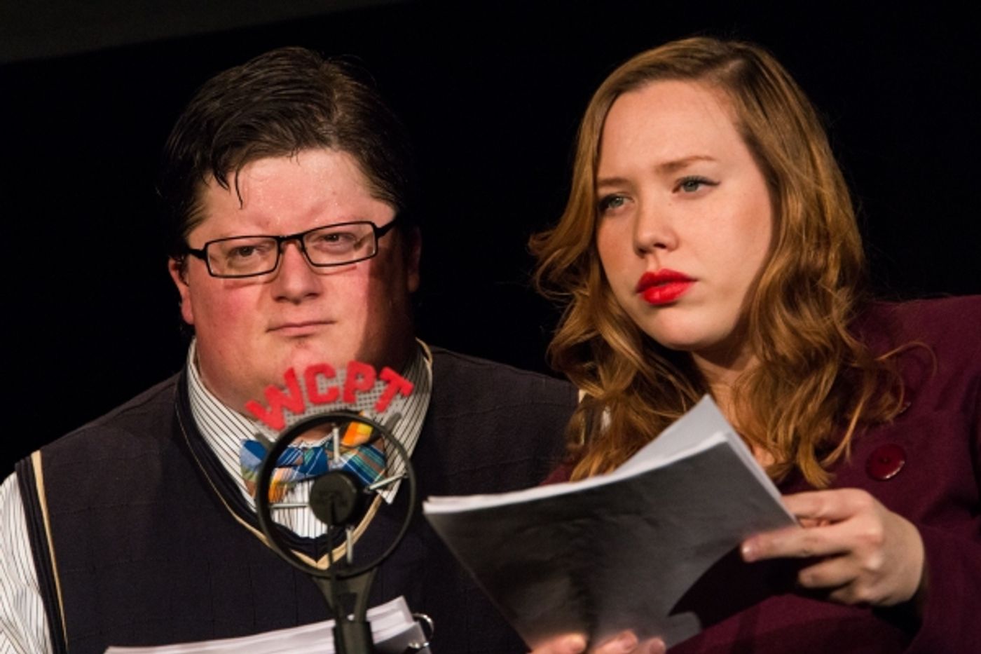 Photo Coverage: First look at Curtain Players' IT'S A WONDERFUL LIFE: A LIVE RADIO PLAY  Image