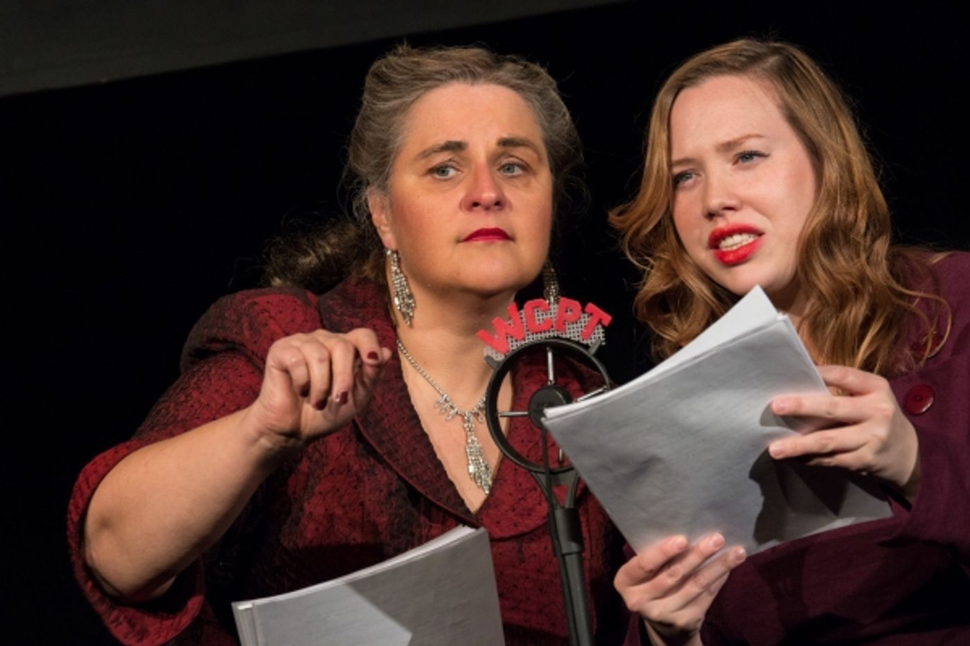 Photo Coverage: First look at Curtain Players' IT'S A WONDERFUL LIFE: A LIVE RADIO PLAY  Image
