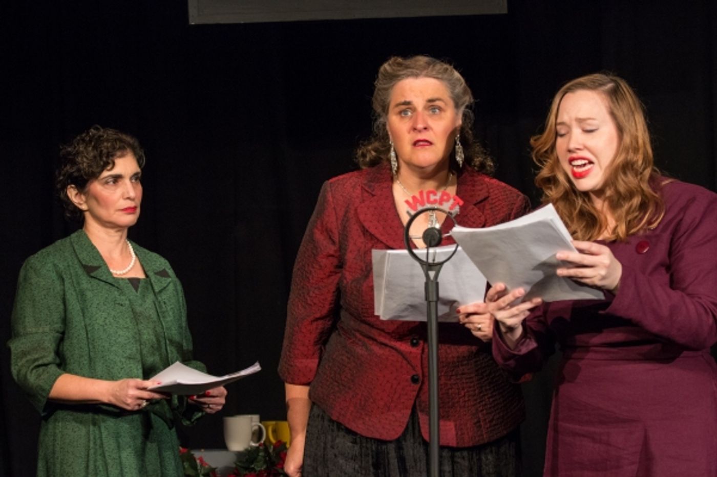 Photo Coverage: First look at Curtain Players' IT'S A WONDERFUL LIFE: A LIVE RADIO PLAY  Image