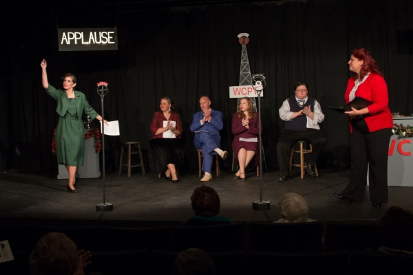 Photo Coverage: First look at Curtain Players' IT'S A WONDERFUL LIFE: A LIVE RADIO PLAY  Image