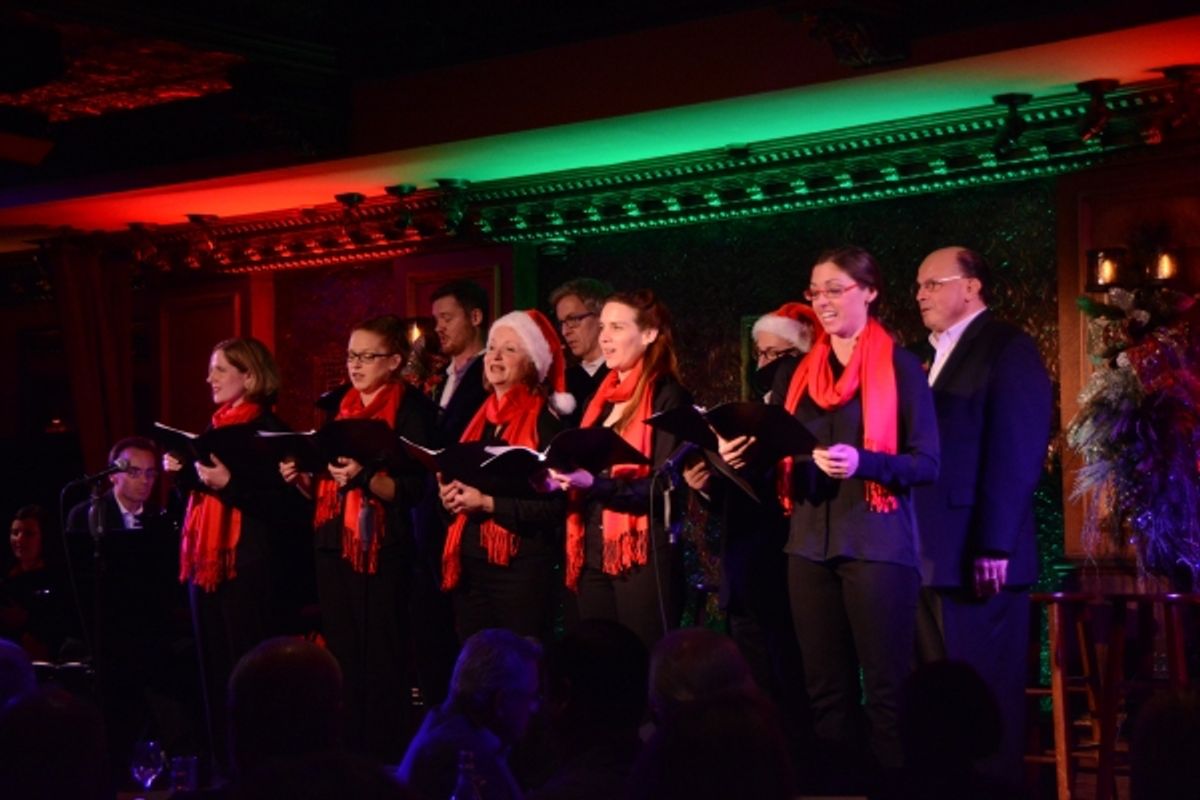 Ted Firth with Members of Essential Voices USA-Joseph Beutel, Steven Moore, John Tirana, Drew Martin, Amy Justman, Elisa Singer Strom, Margery Daley, Abigail Wright and Heather Petrie at 